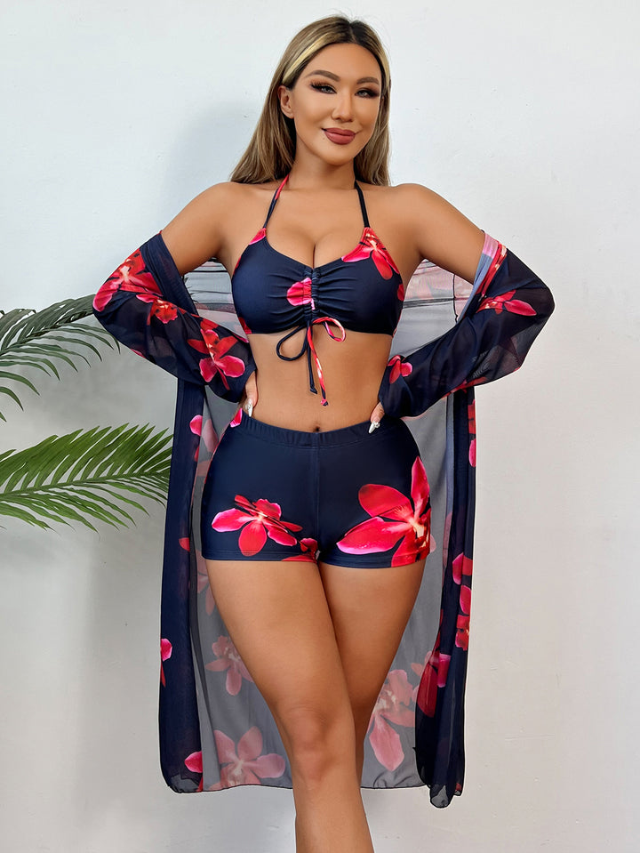 Damen Bademode-Set mit floralem Design Echo Archiv