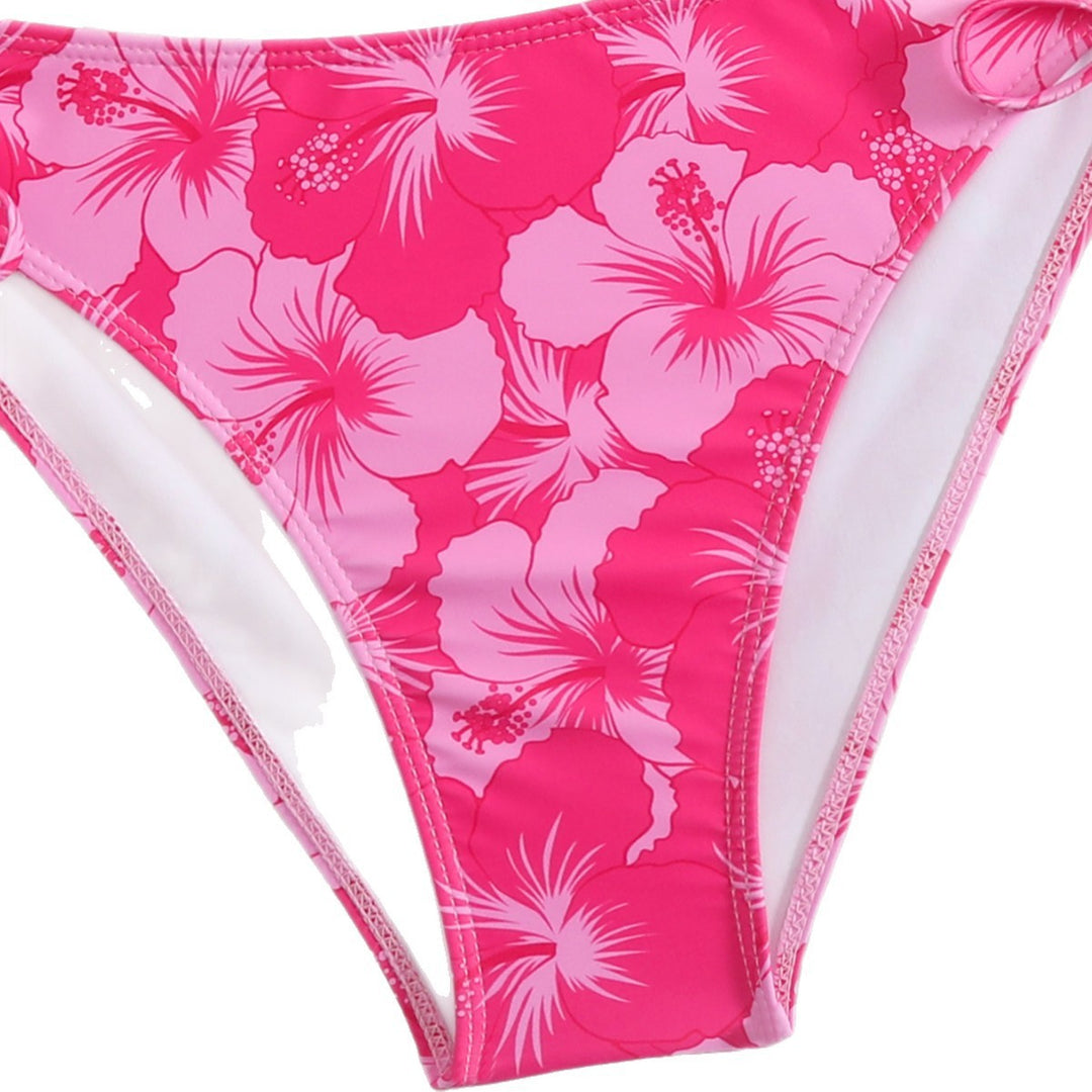 Damen Triangel-Bikini mit verspieltem Blumenprint Echo Archiv