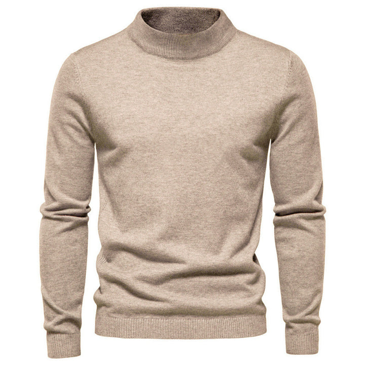 Herren Strickpullover mit hohen Kragen Echoarchiv