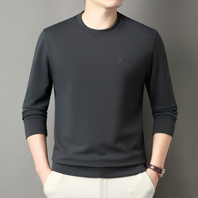Herren Sport Sweatshirt mit strukturiertem Gewebe und modernem Rundhalsausschnitt Echoarchiv