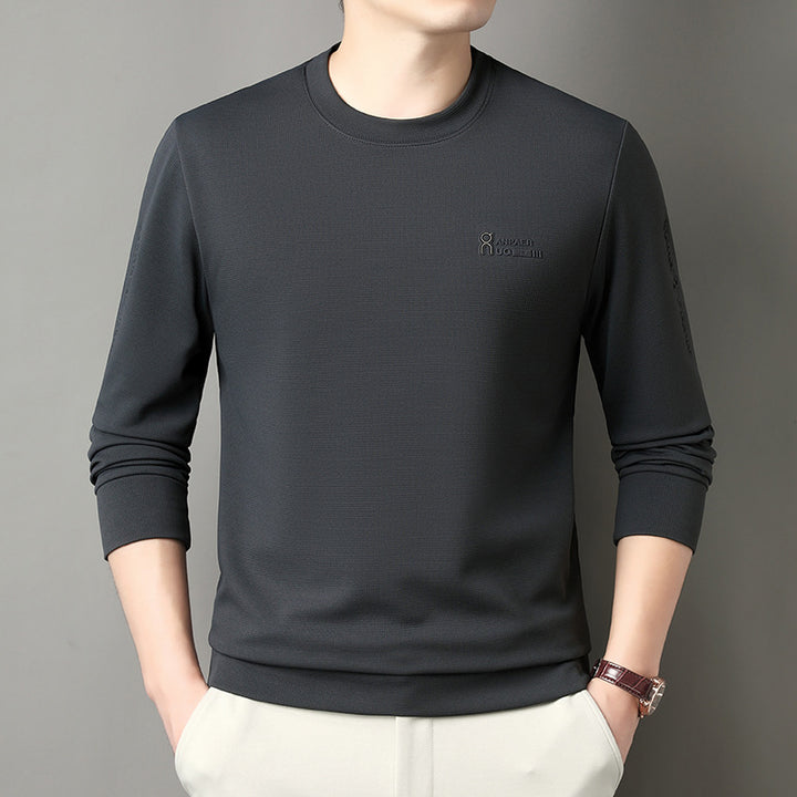 Herren Sport Sweatshirt mit strukturiertem Gewebe und modernem Rundhalsausschnitt Echoarchiv