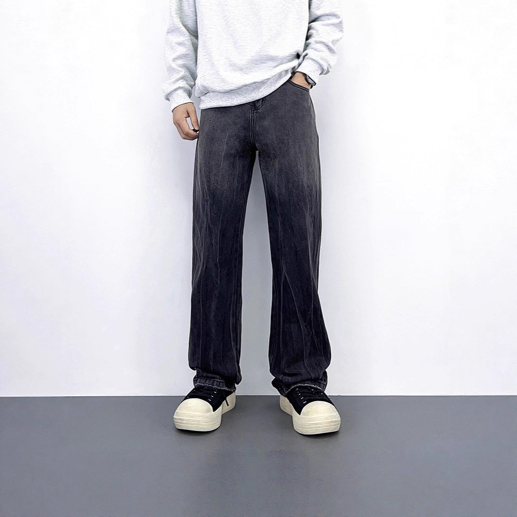 Damen Hohe Taille Baggy Jeans Echoarchiv