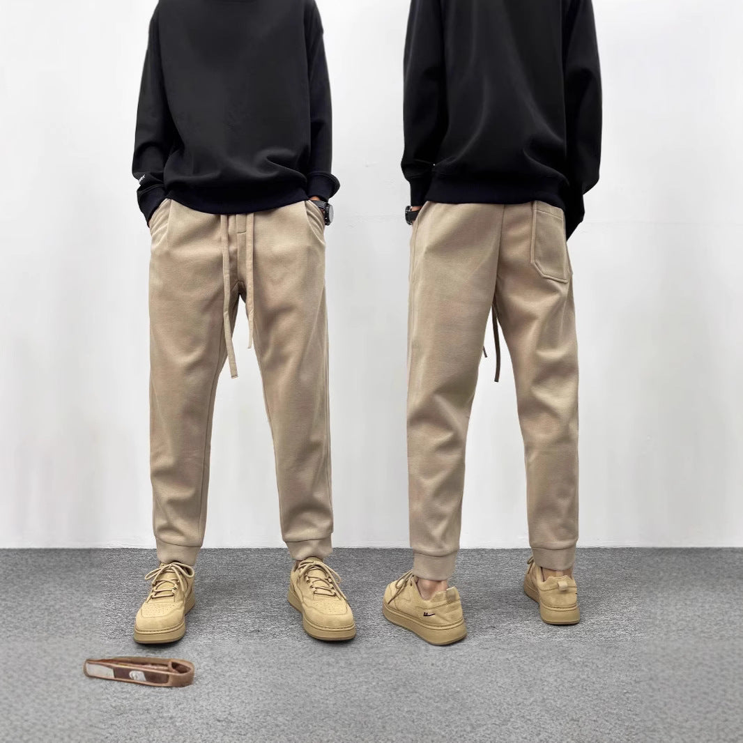 Herren Lässige Sweatpants mit elastischem Bund Echoarchiv