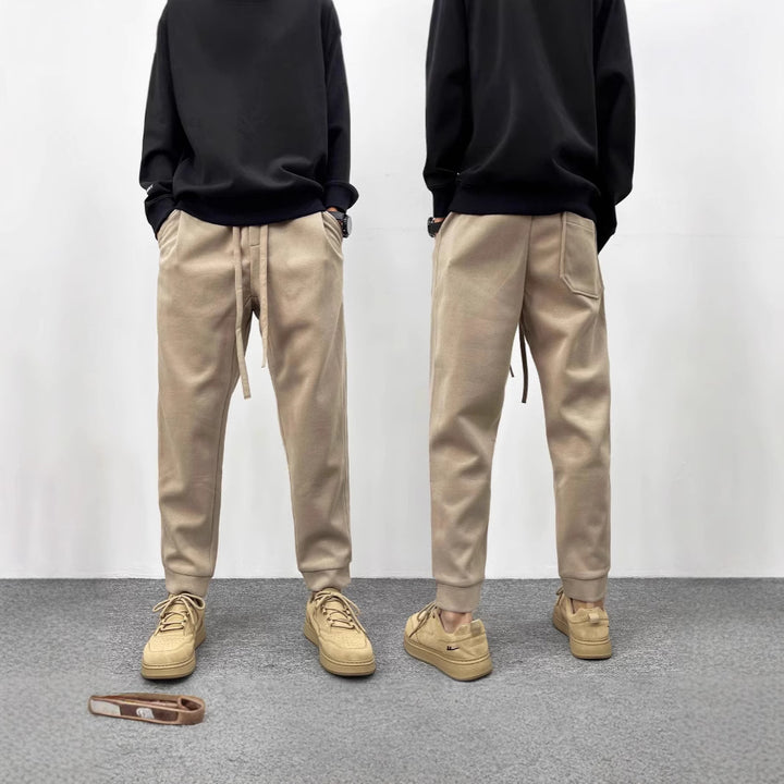 Herren Lässige Sweatpants mit elastischem Bund Echoarchiv