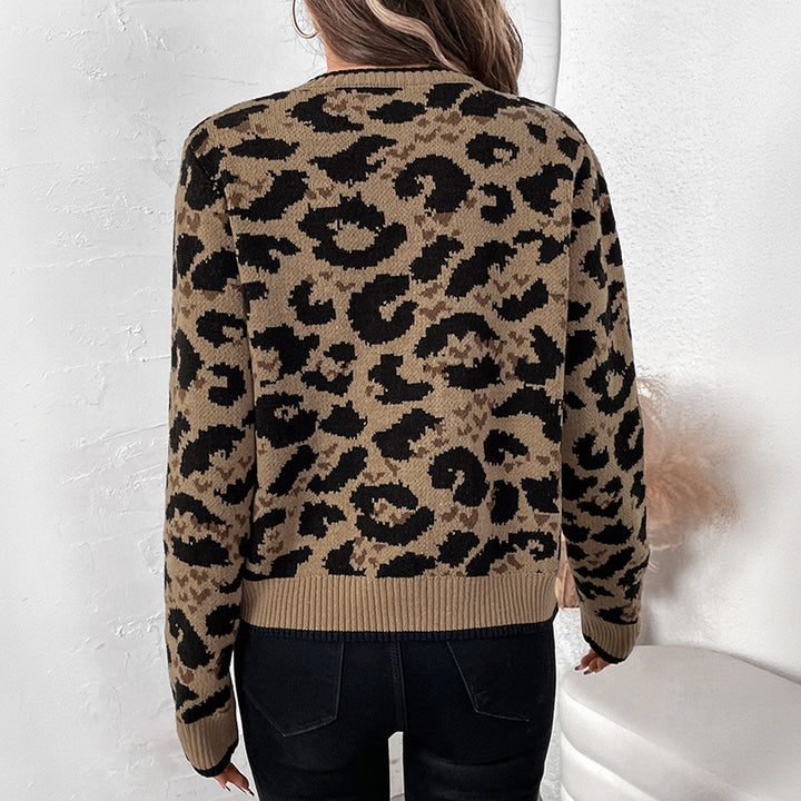 Damen Leo-Strickcardigan mit dekorativen Schleifenverschlüssen und gerippten Säumen Echoarchiv