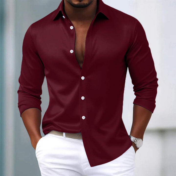 Herren Elegantes Freizeithemd Echoarchiv