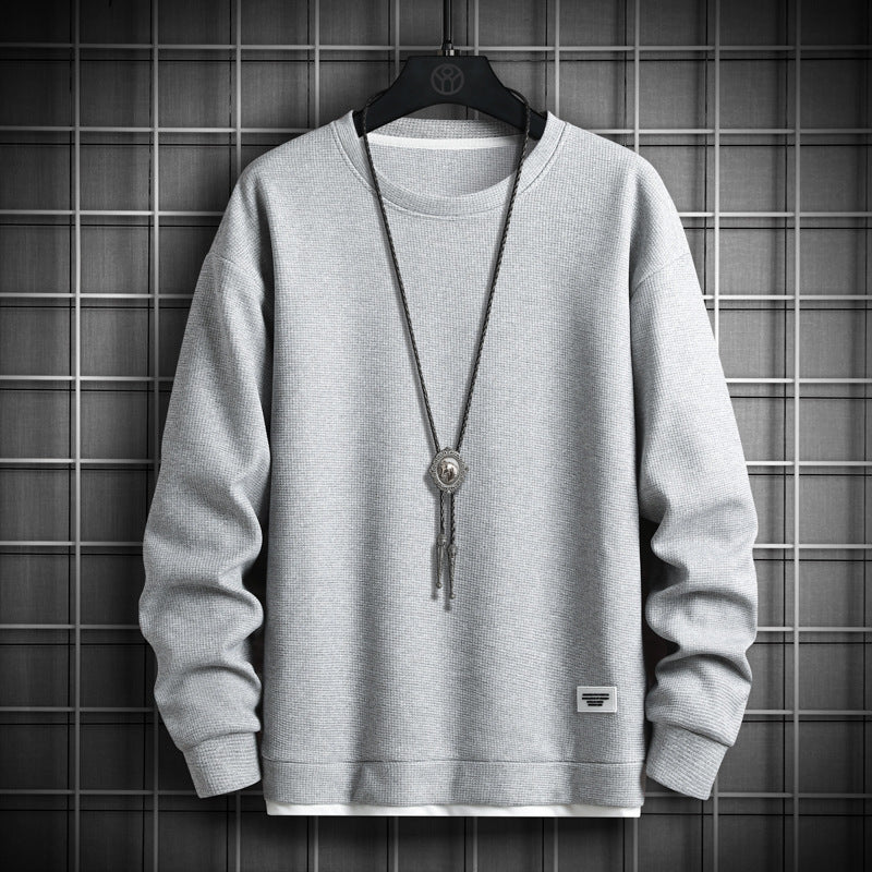 Herren lässiger Sweatshirt mit strukturiertem Stoff und modernem Schnitt Echoarchiv