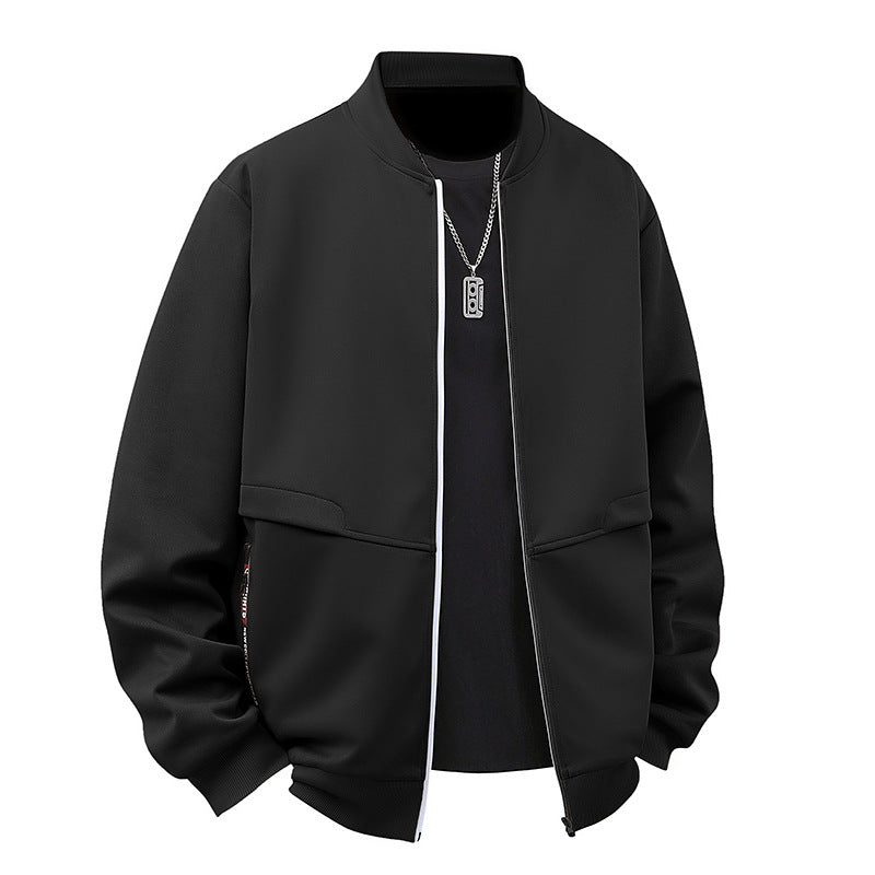 Herren sportliche Bomberjacke mit funktionalen Taschen Echoarchiv