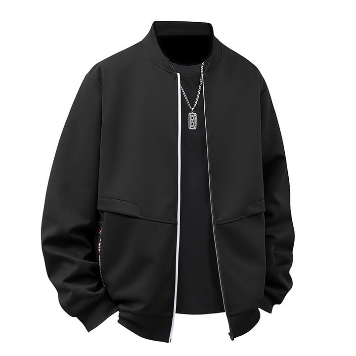 Herren sportliche Bomberjacke mit funktionalen Taschen Echoarchiv