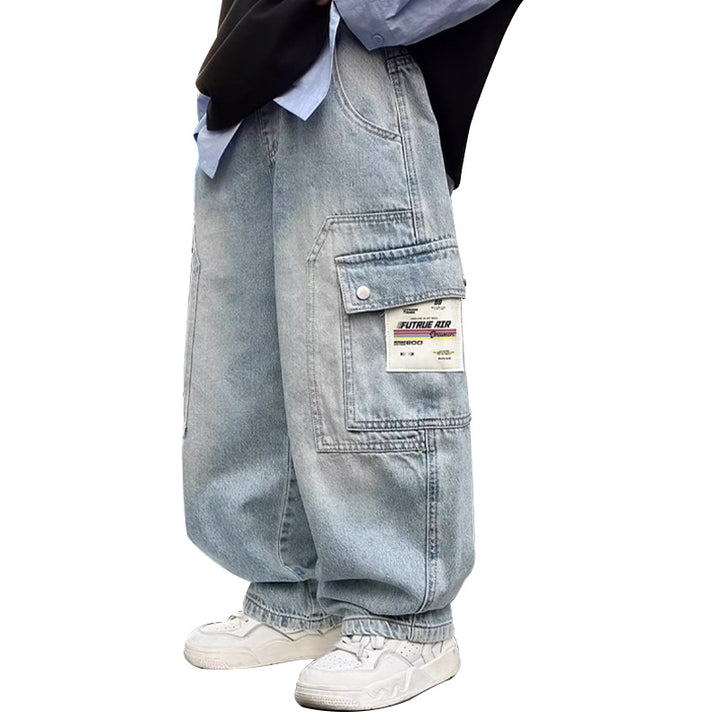 Herren weite Cargo-Jeans Echo Archiv