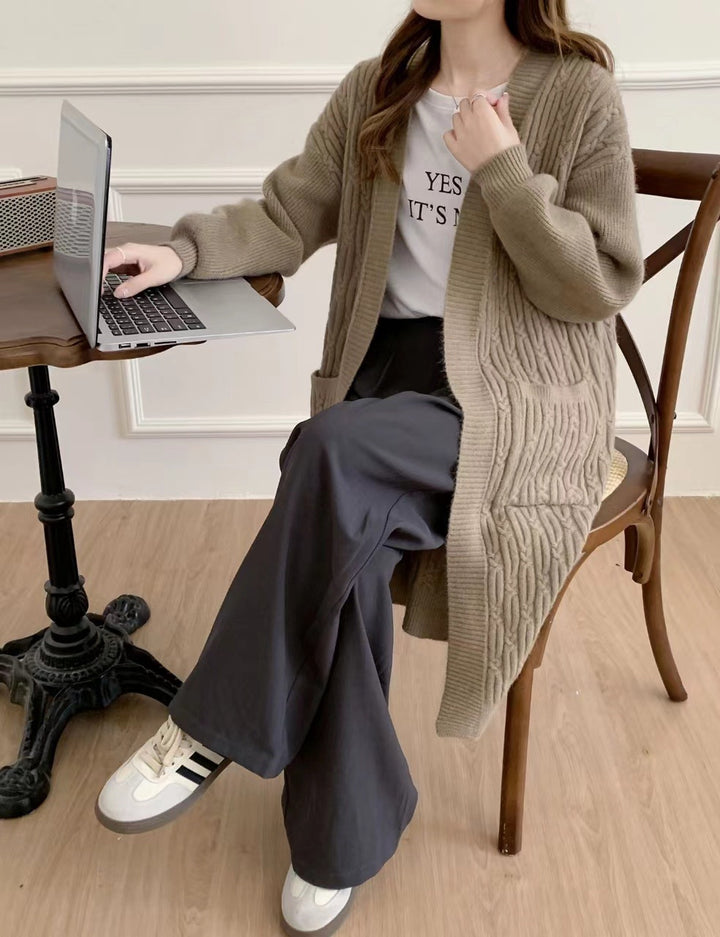 Damen Oversized Strickjacke Echo Archiv