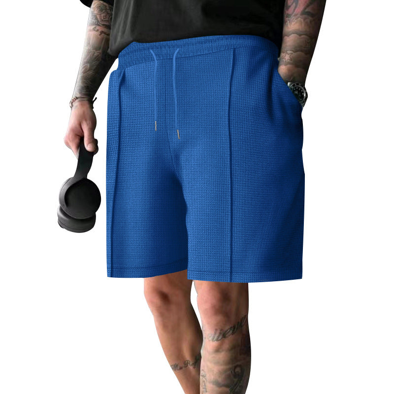 Herren atmungsaktive Fitness-Shorts mit elastischem Bund und Seitentaschen Echoarchiv