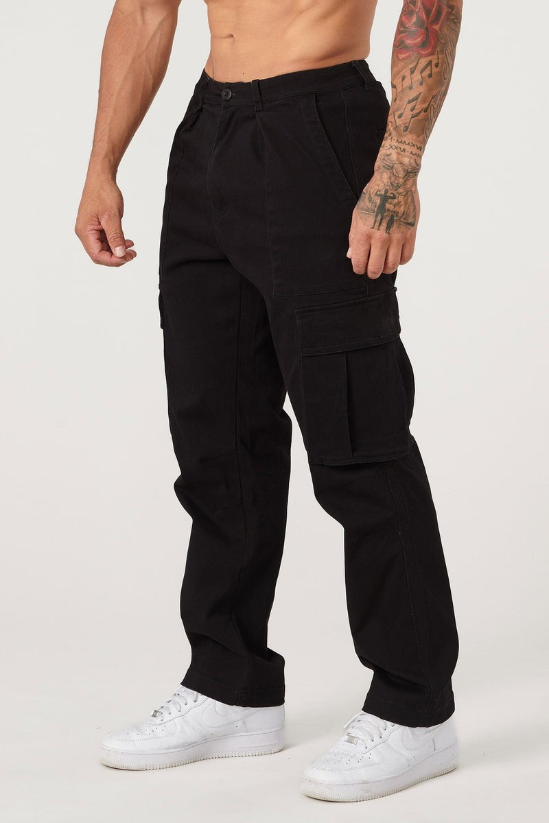 Herren Cargo-Hose mit multifunktionalen Taschen und ergonomischem Schnitt Echoarchiv