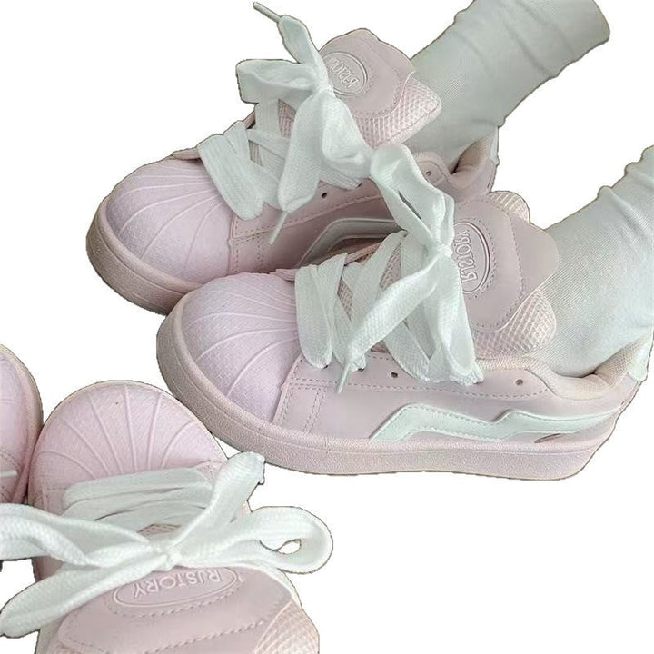 Damen Sportliche Sneaker mit dekorativen Rüschen und farbenfrohem Design Echo Archiv