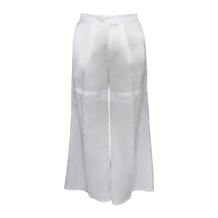 Damen elegante Schlaghose mit dekorativen Taschen Echo Archiv