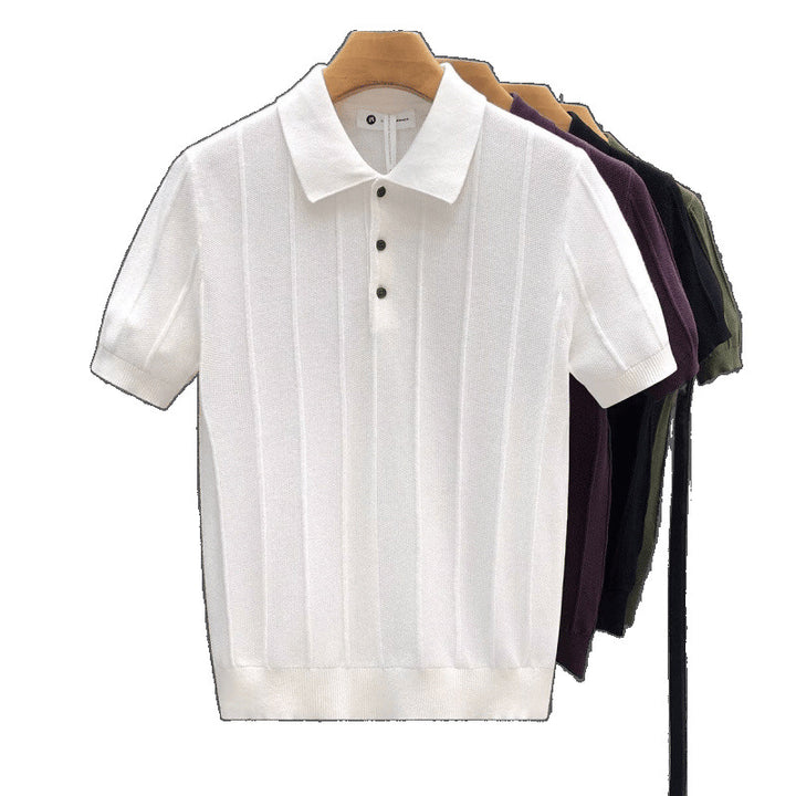 Herren Elegantes Poloshirt Echo Archiv