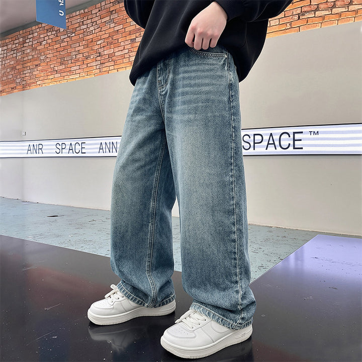 Unisex weite Jeans mit modernem Schnitt Echo Archiv