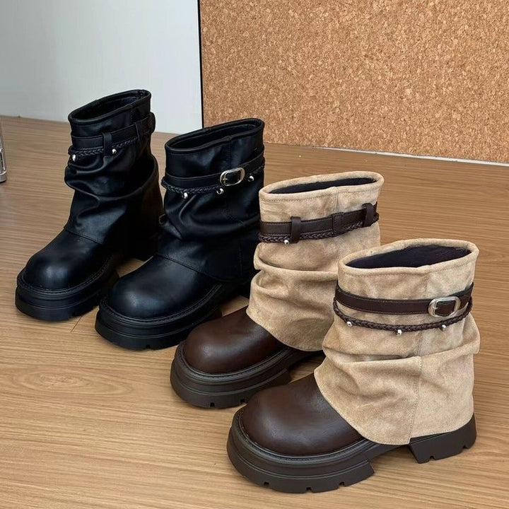 Damen Modische und Bequeme Stiefeletten Echo Archiv
