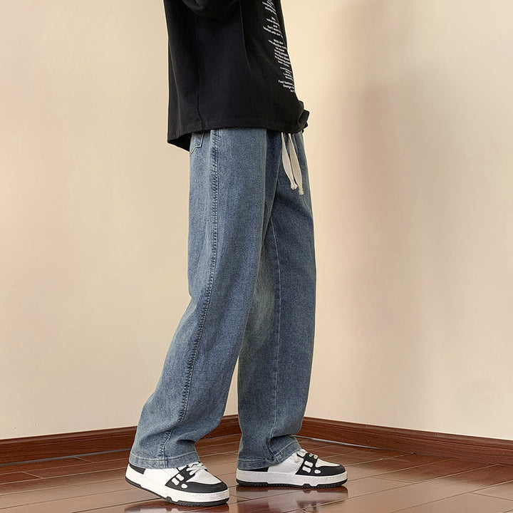 Bequeme Denim-Hosen für Herren mit elastischem Bund Echo Archive