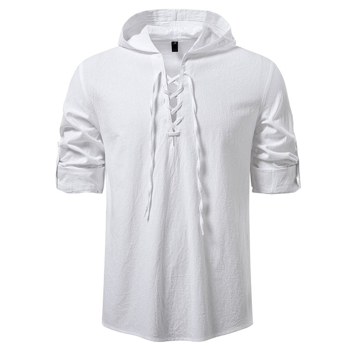 Herren Kapuzentop mit einzigartigem Schnürdesign Echoarchiv
