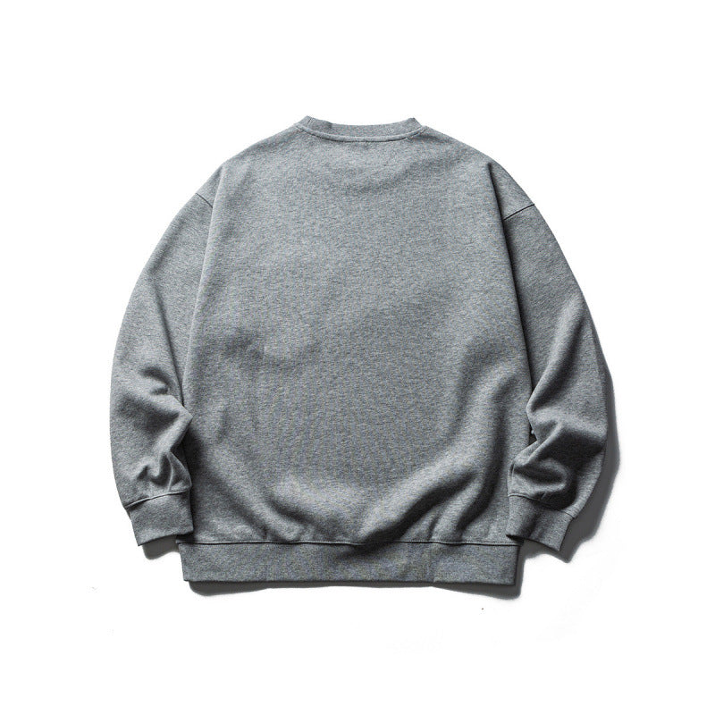 Unisex Oversize-Sweatshirt mit kontrastierender Brusttasche und D-Ring Echo Archiv