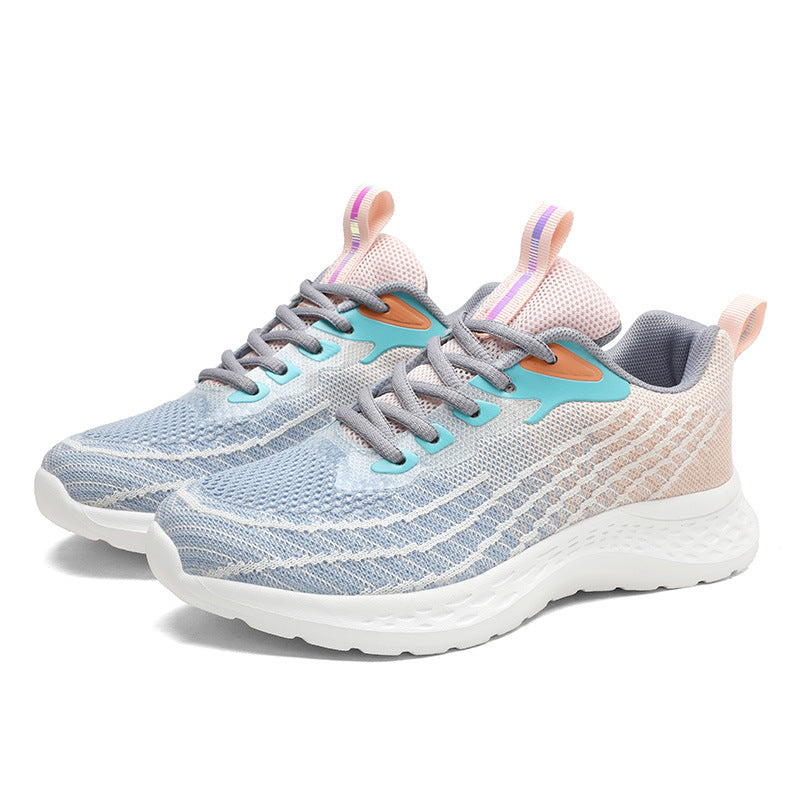 Damen nan niedriger Performance-Sneaker mit dreidimensionalem Mesh, reaktiver EVA-Dämpfung und Zuglasche Echo Archiv