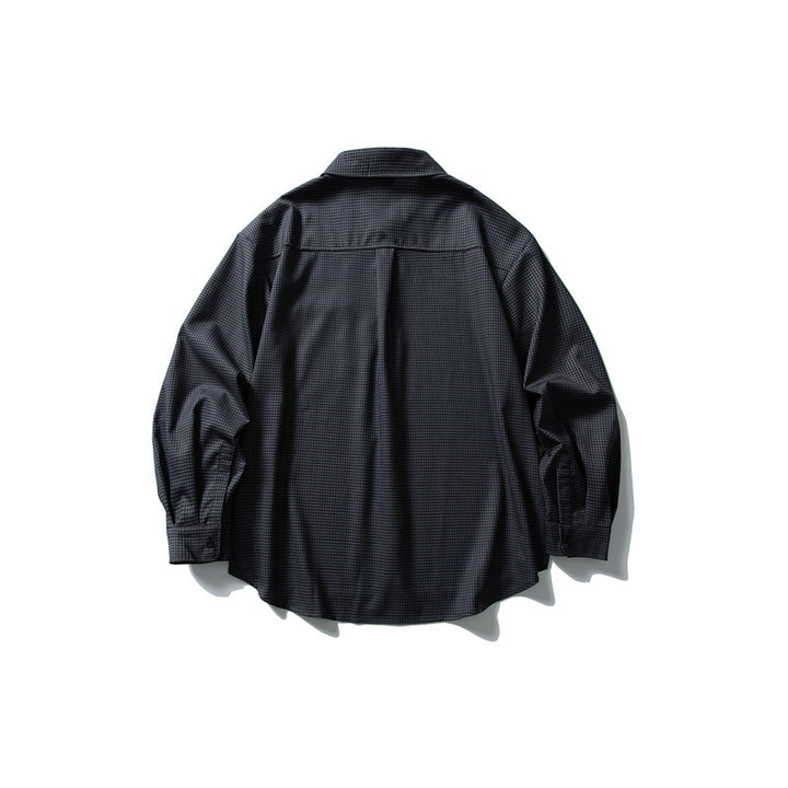 Herren Relaxed‑Fit Karohemd mit abgerundetem Saum und Brusttasche Echoarchiv