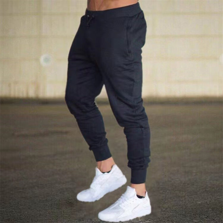 Herren bequeme Sport-Jogginghose mit hohem Bund und Taschen Echoarchiv