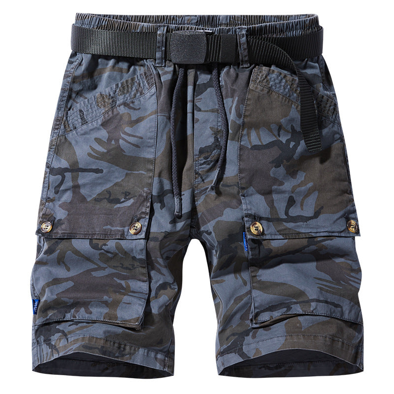 Herren Cargoshorts mit elastischem Bund und zahlreichen Taschen Echoarchiv