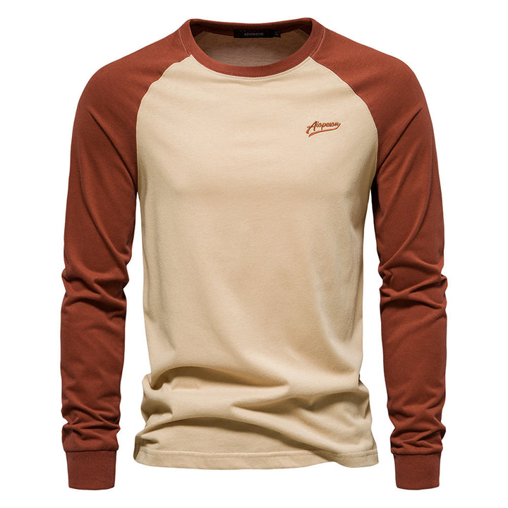 Herren Langarmshirt mit markantem Raglan-Design Echoarchiv