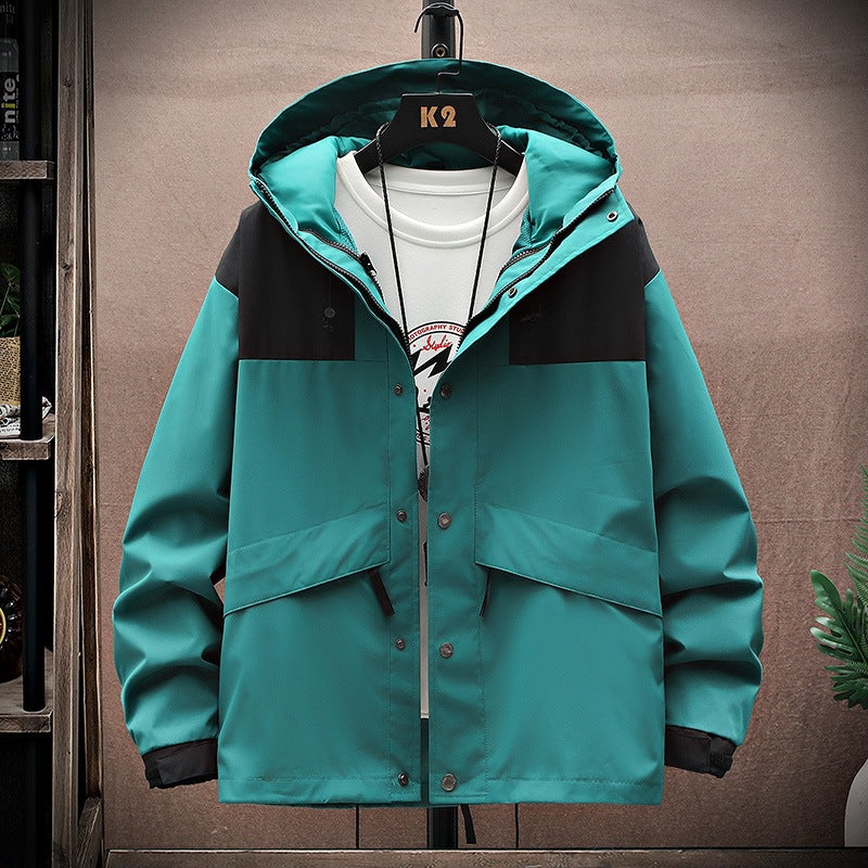 Herren Funktionsjacke mit verstellbarem Kapuzensystem Echo Archiv