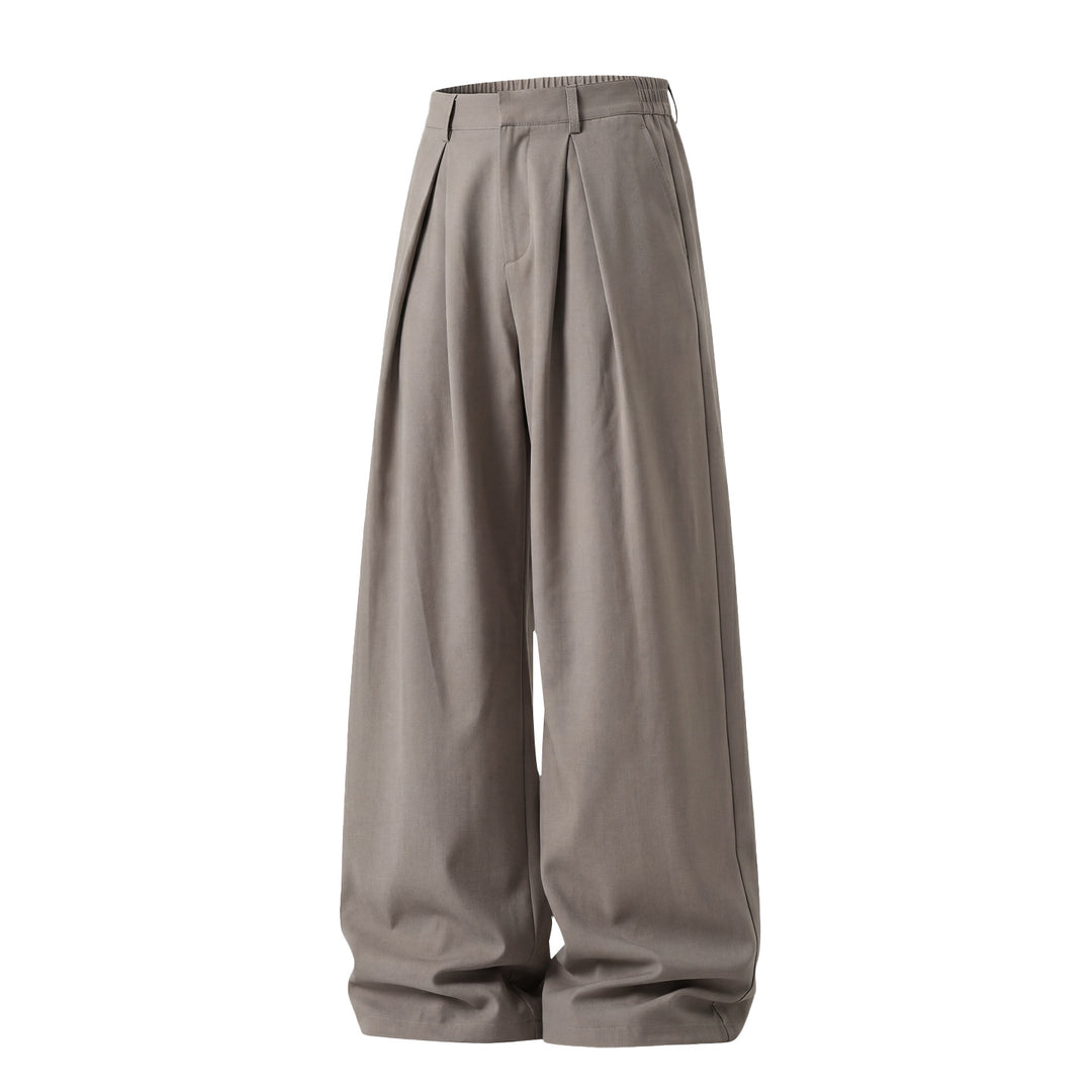Damen Weite Palazzo-Hose mit Bundfalten und elastischem Rückenteil Echo Archiv