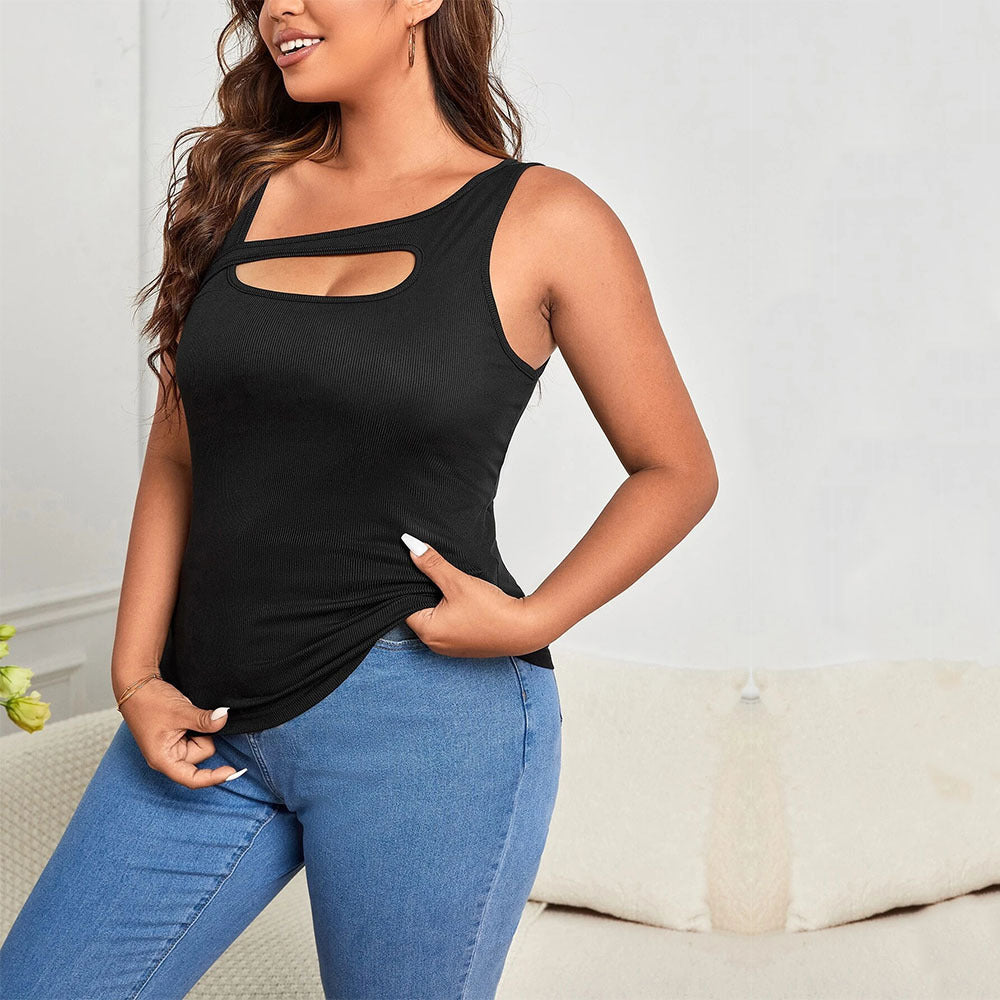 Damen Body mit asymmetrischem Cut-Out und komfortablem Schlangenprint Echo Archiv