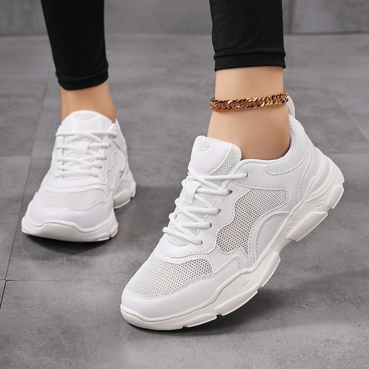 Damen nan moderner Komfort-Sneaker im Retro-Look mit atmungsaktivem Mesh, gepolsterter Ferse und profiliertem Leichtsohlenaufbau Echo Archiv