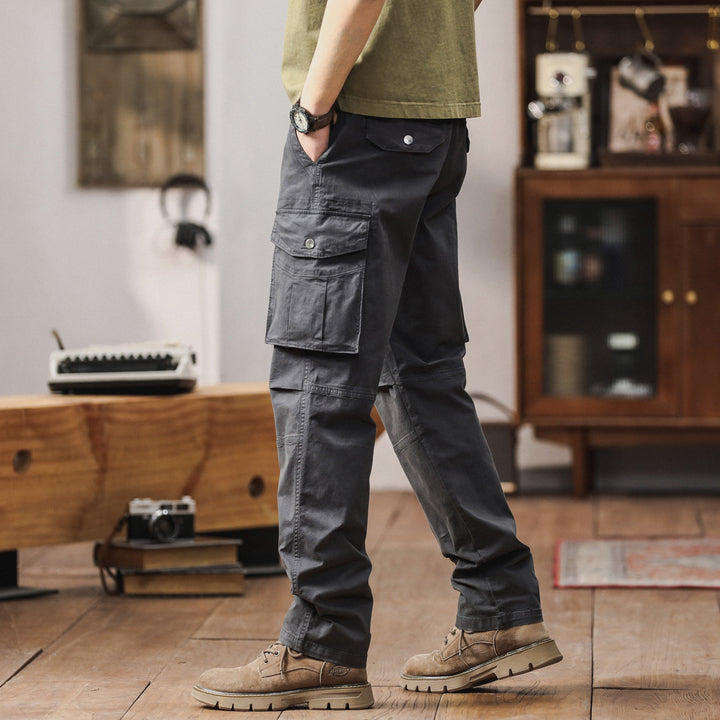 Herren multifunktionale Cargohose mit praktischen Taschen und strapazierfähigem Material Echoarchiv