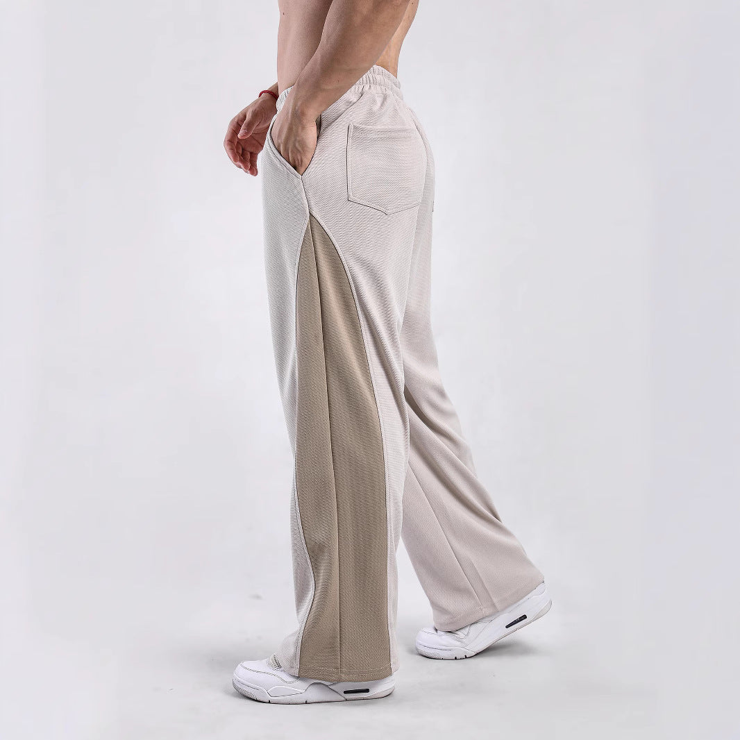 Herren Sportliche Freizeithose mit seitlichen Belüftungsöffnungen und elastischem Bund Echoarchiv