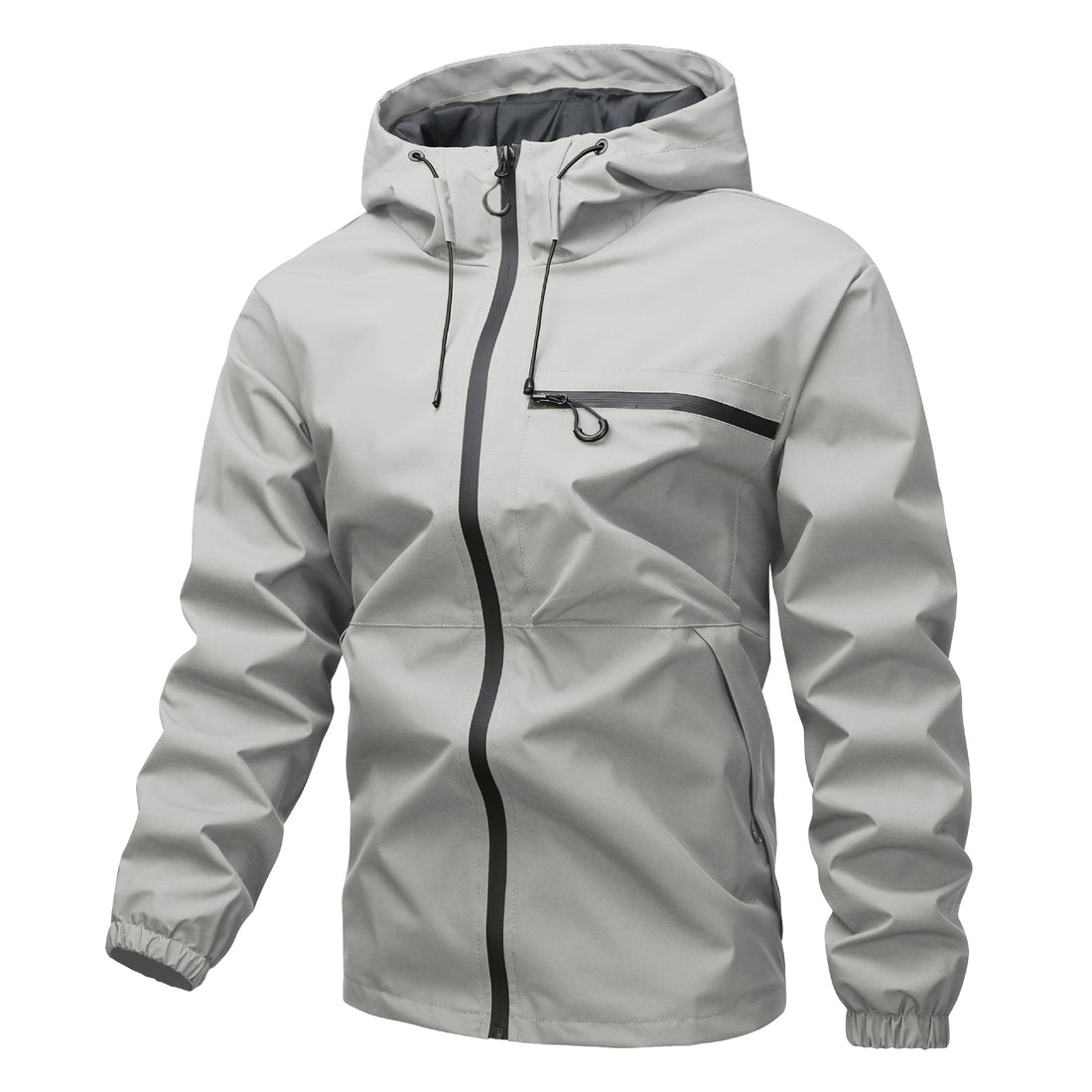 Herren Wetterfeste Kapuzenjacke Echo Archiv