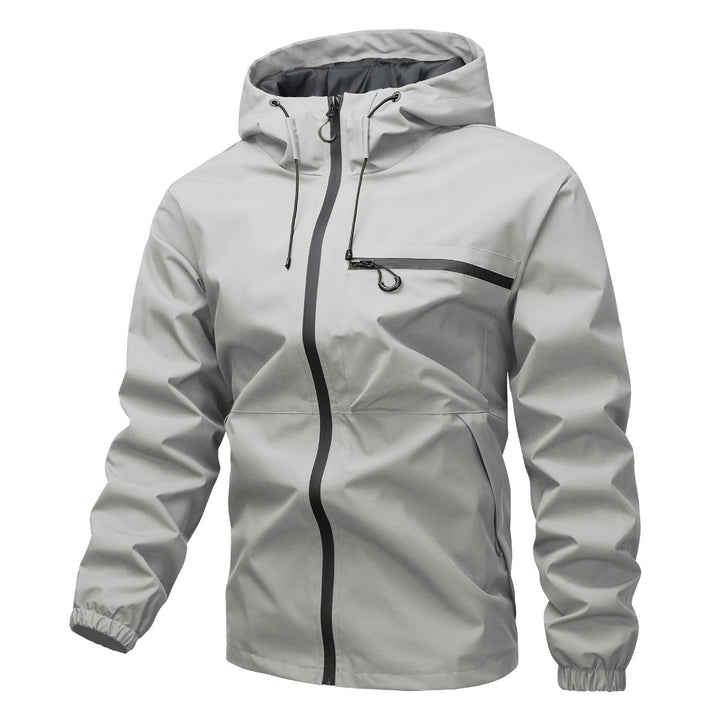 Herren Wetterfeste Kapuzenjacke Echo Archiv