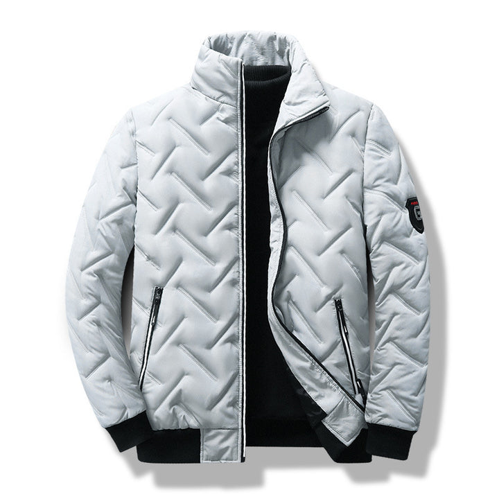 Herren Isolierte Steppjacke mit hochschließendem Kragen Echo Archiv