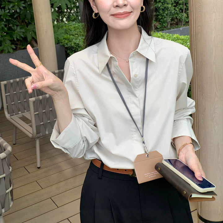 Damen Elegante und lässige Bluse Echoarchiv