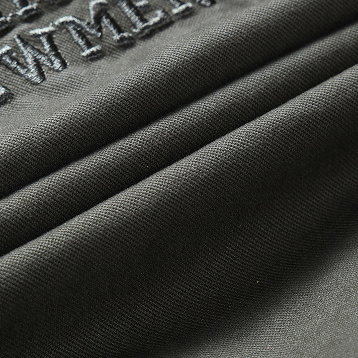 Herren Canvas-Fliegerblouson mit Frontklappentaschen, Ärmeltasche und Rippbündchen Echoarchiv