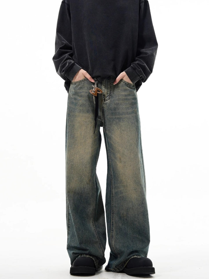 Damen Weitgeschnittene Jeans mit lässigem Schnitt Echo Archiv