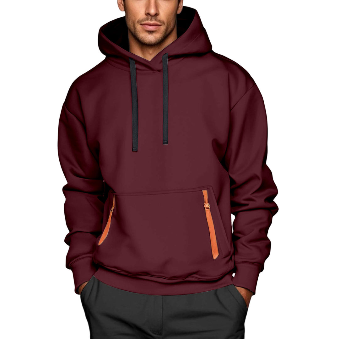 Herren Hoodie mit praktischen Reißverschlusstaschen Echoarchiv