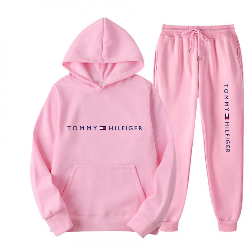 Damen SwEchoarchivtanzug mit gemütlichem KapuzenswEchoarchivter und lässiger Jogginghose Echoarchiv