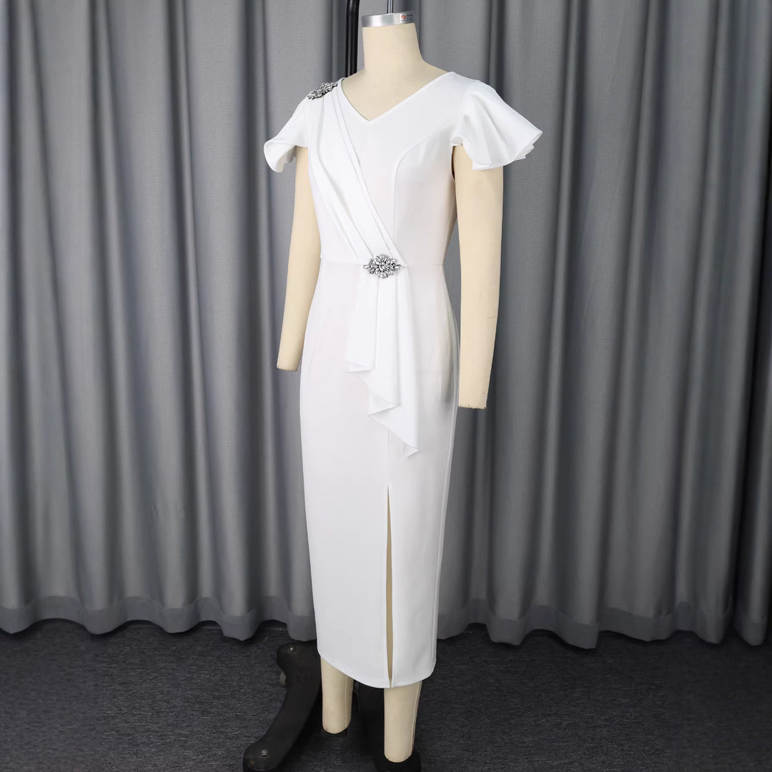 Damen Elegantes Abendkleid mit figurbetonender Silhouette Echo Archiv