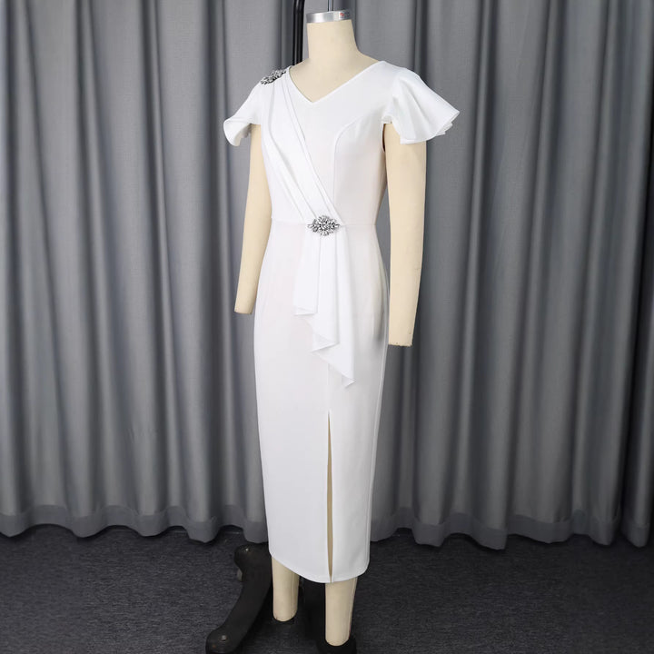 Damen Elegantes Abendkleid mit figurbetonender Silhouette Echo Archiv