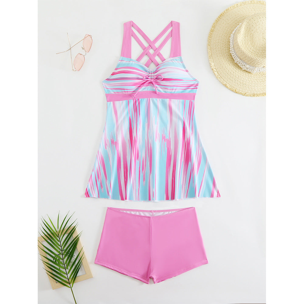 Damen Tankini-Oberteil mit Shorts Echo Archiv