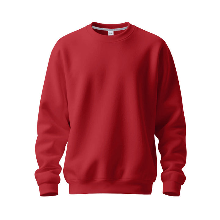Herren klassischer Sweatshirt mit Rundhalsausschnitt und bequemer Passform Echoarchiv