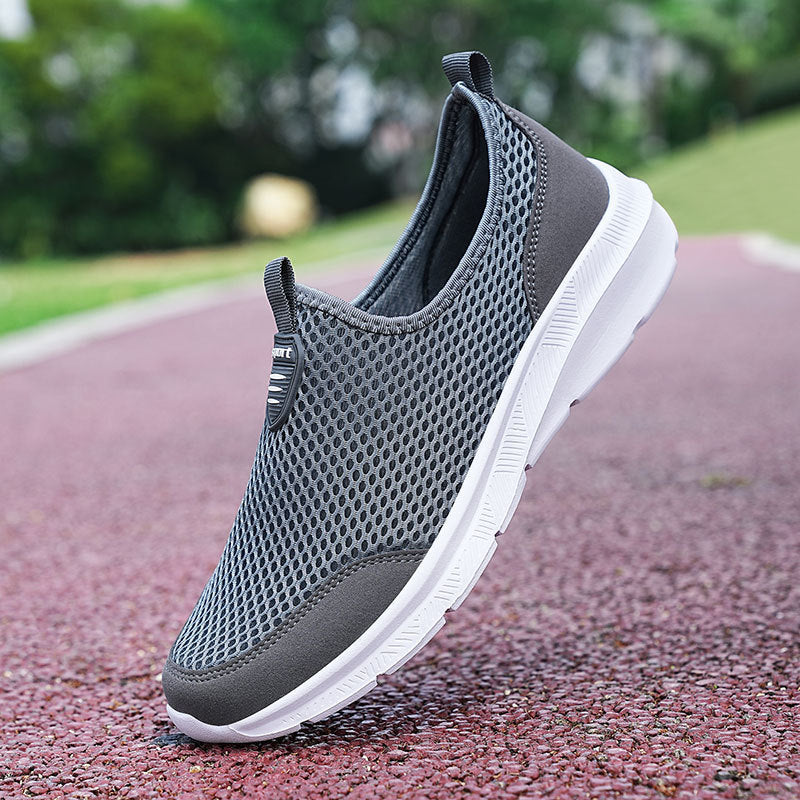 Unisex nan ultraleichter Netz-Slipper mit viskoelastischem Fußbett und flexibler rutschfester Laufsohle Echo Archiv