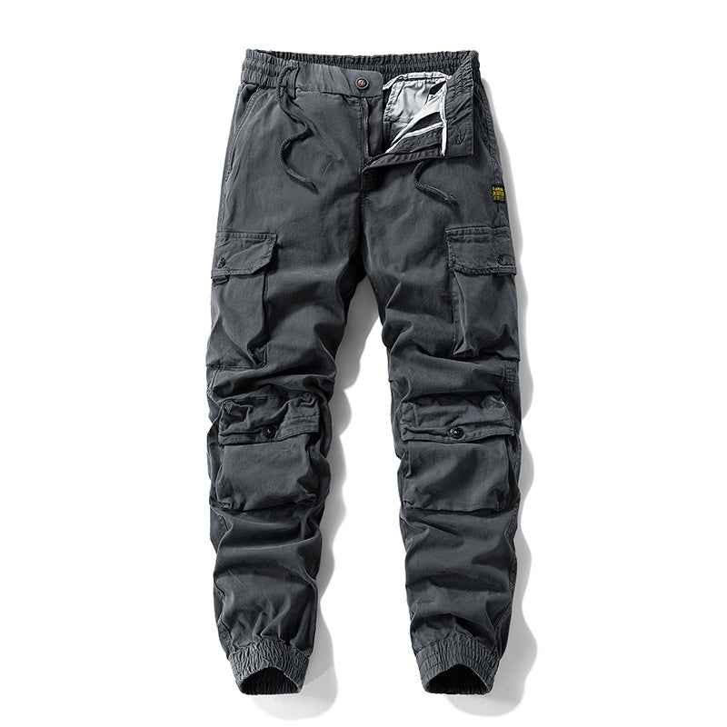 Herren Tech-Cargo-Joggerhose mit elastischem Tunnelzugbund, verstärkten Kniepaneelen und Multifunktions‑Taschen Echo Archiv